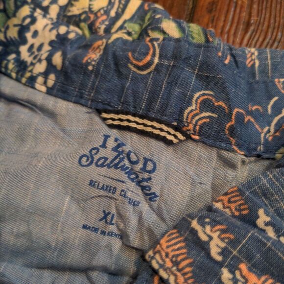 Lot of 3 Men's Hawaiian Shirts Size XL St John's Bay, Aigle, Izod Saltwater - Picture 8 of 8